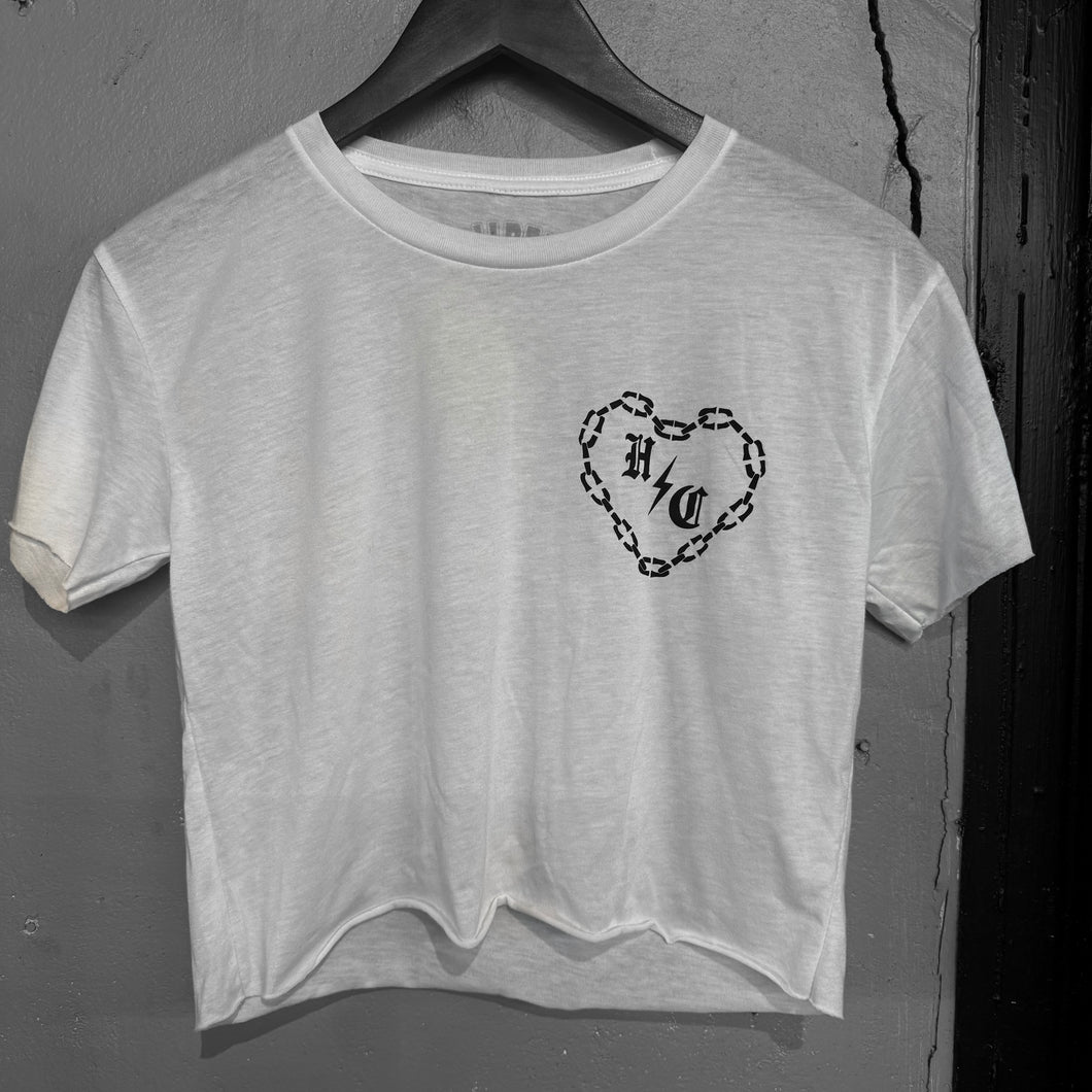 Chain Gang Heart Crop Top